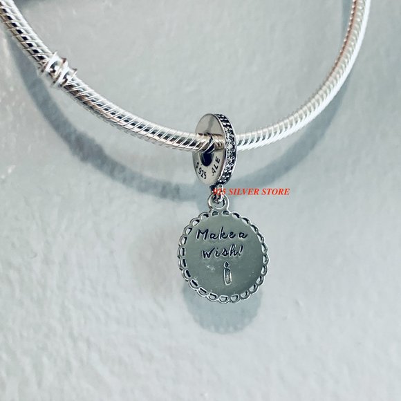 Brand new Pandora Pink Birthday Cake Dangle Charm 798888C01 - Picture 2 of 10